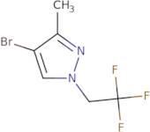 4-Bromo-3-methyl-1-(2,2,2-trifluoroethyl)-1H-pyrazole