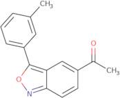 1-[3-(3-Methylphenyl)-2,1-benzisoxazol-5-yl]-1-ethanone