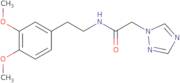 N-(3,4-Dimethoxyphenethyl)-2-(1H-1,2,4-triazol-1-yl)acetamide