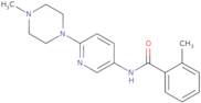 2-Methyl-N-[6-(4-methylpiperazin-1-yl)pyridin-3-yl]benzamide