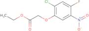 Ethyl 2-(2-chloro-4-fluoro-5-nitrophenoxy)acetate