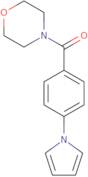 Morpholino[4-(1H-pyrrol-1-yl)phenyl]methanone