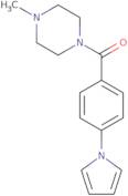 (4-Methylpiperazino)[4-(1H-pyrrol-1-yl)phenyl]methanone