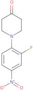 1-(2-Fluoro-4-nitrophenyl)piperidin-4-one
