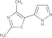 2,4-Dimethyl-5-(1H-pyrazol-3-yl)-1,3-thiazole