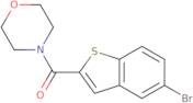 (5-Bromo-1-benzothiophen-2-yl)(morpholino)methanone