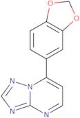 7-(1,3-Benzodioxol-5-yl)[1,2,4]triazolo[1,5-a]pyrimidine