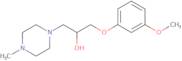 1-(3-Methoxyphenoxy)-3-(4-methylpiperazin-1-yl)propan-2-ol