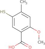 5-Mercapto-2-methoxy-4-methylbenzoic acid