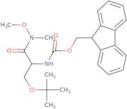 9H-Fluoren-9-ylmethyl N-[(1S)-2-(tert-butoxy)-1-[methoxy(methyl)carbamoyl]ethyl]carbamate