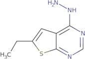 6-Ethyl-4-hydrazinothieno[2,3-d]pyrimidine