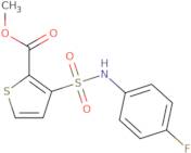 Methyl 3-[(4-fluorophenyl)sulfamoyl]thiophene-2-carboxylate