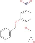 2-{[2-(benzyloxy)-4-nitrophenoxy]methyl}oxirane