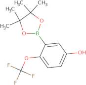 3-(Tetramethyl-1,3,2-dioxaborolan-2-yl)-4-(trifluoromethoxy)phenol