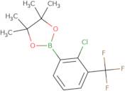 2-[2-Chloro-3-(trifluoromethyl)phenyl]-4,4,5,5-tetramethyl-1,3,2-dioxaborolane