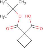 1-[(tert-Butoxy)carbonyl]cyclobutane-1-carboxylic acid