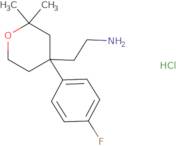 2-(4-(4-Fluorophenyl)-2,2-dimethyltetrahydro-2H-pyran-4-yl)ethanamine hydrochloride