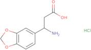 (R)-3-amino-3-(benzo[d][1,3]dioxol-5-yl)propanoic acid hydrochloride