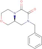 (9aS)-8-benzyl-octahydropyrazino[2,1-c][1,4]oxazine-6,7-dione