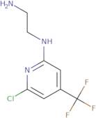 N'-[6-Chloro-4-(trifluoromethyl)-2-pyridyl]ethane-1,2-diamine