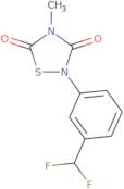 2-(3-Difluoromethyl-phenyl)-4-methyl-[1,2,4]thiadiazolidine-3,5-dione