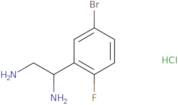 rac 1-(5-Bromo-2-fluorophenyl)ethane-1,2-diamine