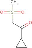 1-Cyclopropyl-2-methanesulfonylethan-1-one