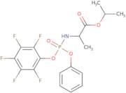 N-[(S)-(2,3,4,5,6-Pentafluorophenoxy)phenoxyphosphinyl]-D-alanine 1-methylethyl ester