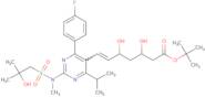 S-Desmethyl-S-(2-hydroxy-2-methylpropyl) rosuvastatin tert-butyl ester