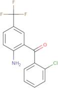 (2-Amino-5-(trifluoromethyl)phenyl)(2-chlorophenyl)methanone