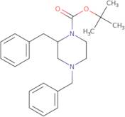 1-N-Boc-4-N-Benzyl-2-Benzyl Piperazine