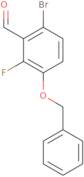 3-Benzyloxy-6-bromo-2-fluorobenzaldehyde