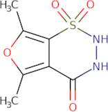 5,7-Dimethyl-2H,3H,4H-1λ6-furo[3,4-E][1,2,3]thiadiazine-1,1,4-trione