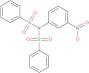 N-(3-Nitrophenyl)-N-(phenylsulfonyl)benzenesulfonamide