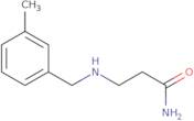 3-{[(3-Methylphenyl)methyl]amino}propanamide