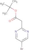 tert-Butyl 2-(5-bromopyrimidin-2-yl)acetate