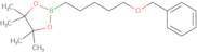 2-(5-(Benzyloxy)pentyl)-4,4,5,5-tetramethyl-1,3,2-dioxaborolane