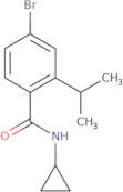 4-Bromo-N-cyclopropyl-2-isopropylbenzamide