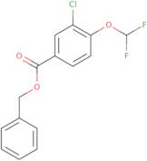 Benzyl 3-chloro-4-(difluoromethoxy)benzoate