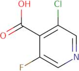 3-Chloro-5-fluoroisonicotinic acid