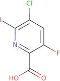 5-Chloro-3-fluoro-6-iodopyridine-2-carboxylic acid