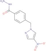 4-[(4-Nitro-1H-pyrazol-1-yl)methyl]benzohydrazide
