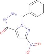 1-Benzyl-3-nitro-1H-pyrazole-5-carbohydrazide