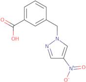 3-[(4-Nitro-1H-pyrazol-1-yl)methyl]benzoic acid