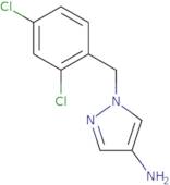 1-[(2,4-Dichlorophenyl)methyl]-1H-pyrazol-4-amine