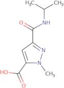 1-Methyl-3-[(propan-2-yl)carbamoyl]-1H-pyrazole-5-carboxylic acid