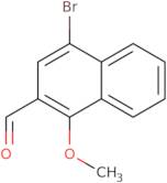 4-bromo-1-methoxynaphthalene-2-carbaldehyde