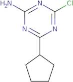 4-Chloro-6-cyclopentyl-1,3,5-triazin-2-amine