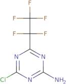 4-Chloro-6-(pentafluoroethyl)-1,3,5-triazin-2-amine