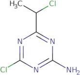 4-Chloro-6-(1-chloroethyl)-1,3,5-triazin-2-amine